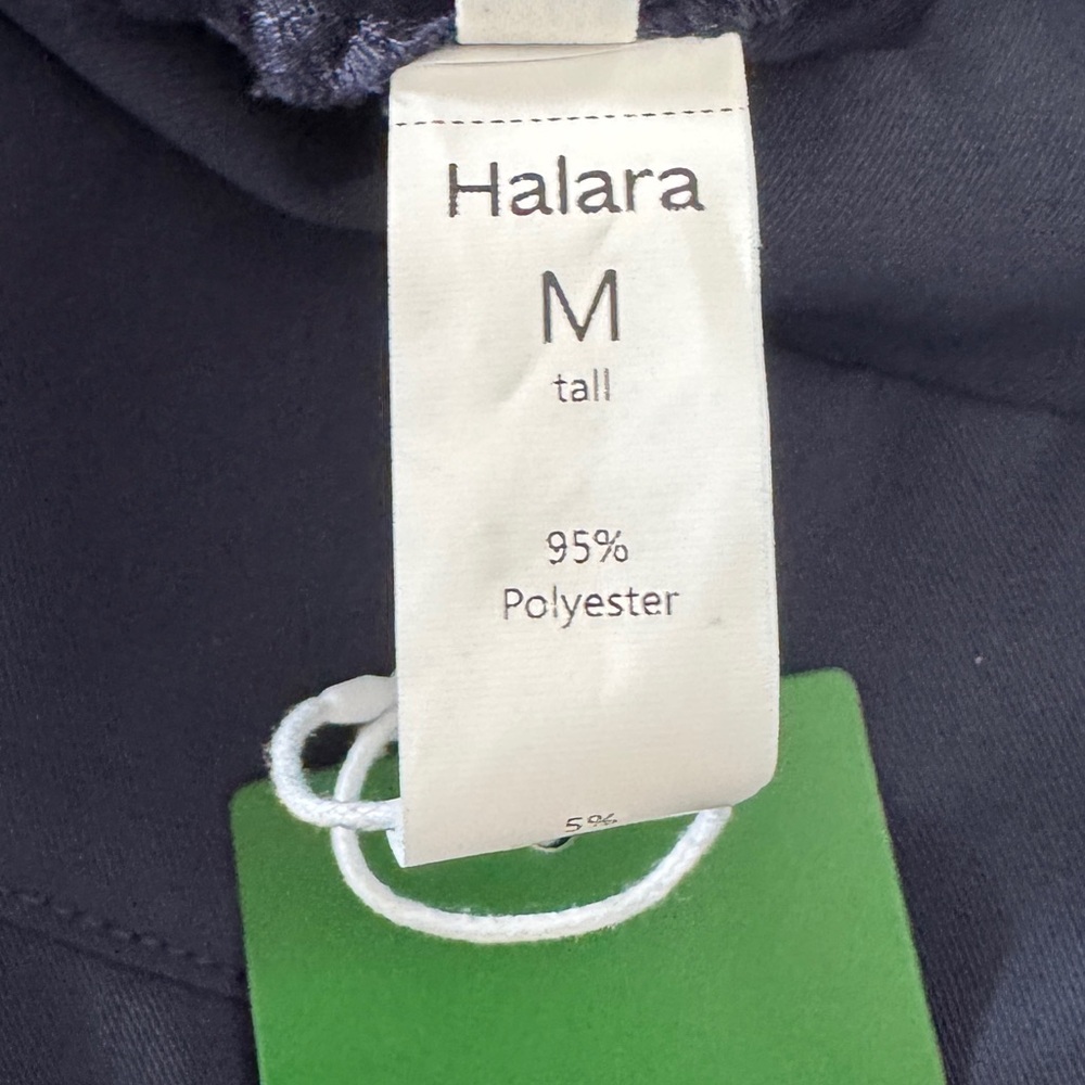 Wide Leg Navy Trousers - Classic High-Waist Pants - Picture 6 of 12